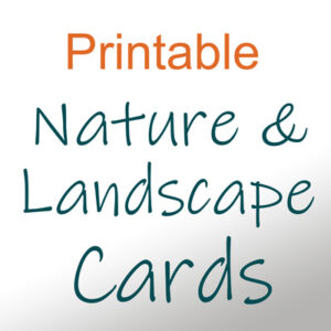 nature and landscape cards